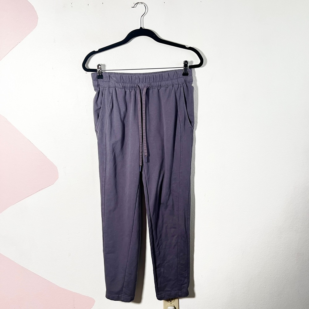ATHLETA Retroterry Tapered Pant Nightfall Purple‎ Size Small
